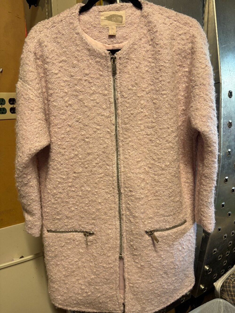 Forever 21 Boucle Pink Jacket